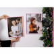 2 Adet 30x40 Fotoğraflı Yapışan Çerçeve Pembe 2 Adet 30x40 Fotoğraflı Yapışan Çerçeve Pembe